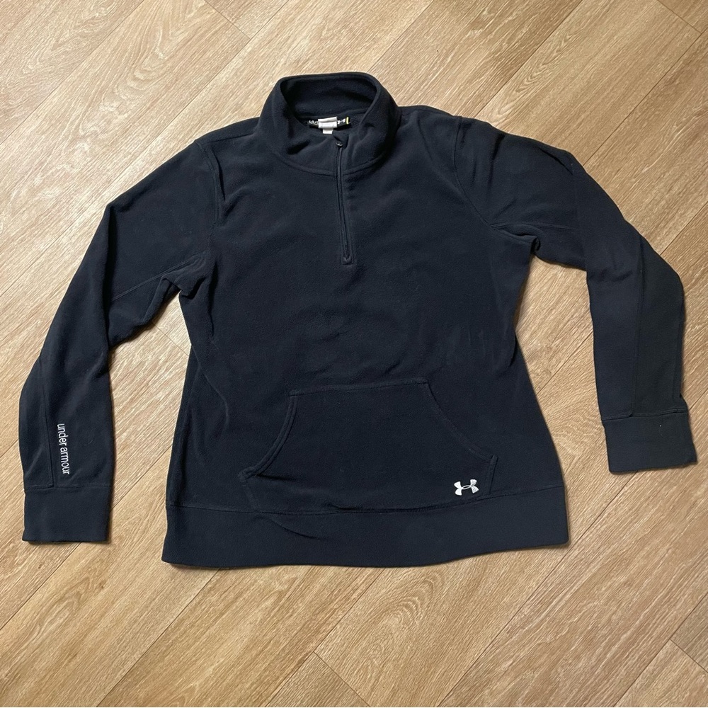 Under Armour Black Quarter Zip Fleece